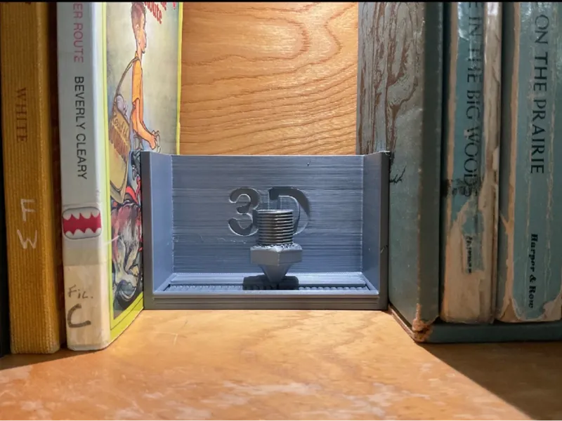 BOOK NOOK 3D LAYER LINES 