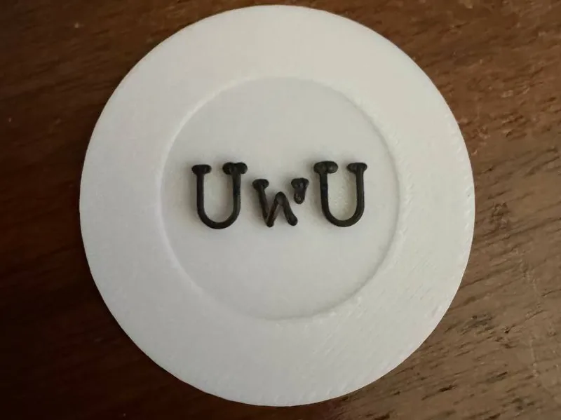 Furry Poker Chip UwU