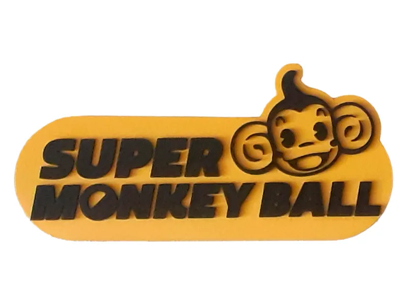 Super Monkey Ball Logo Sega Gaming Video Game