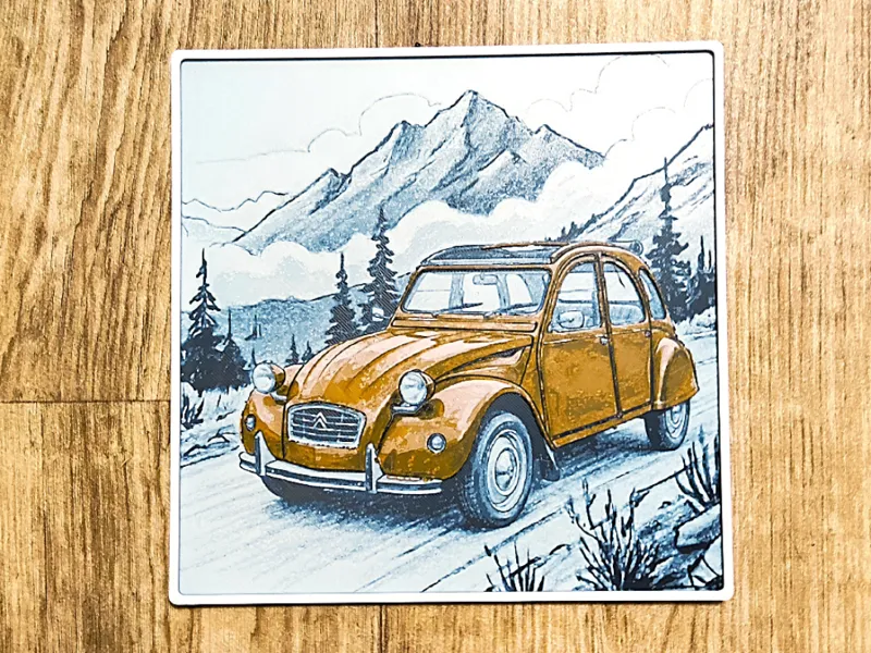 Citroën 2CV - Hueforge