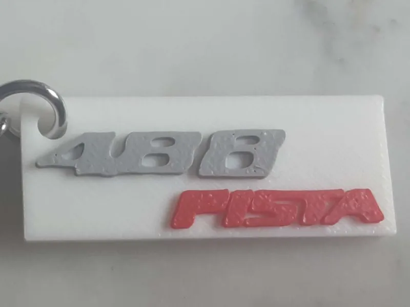 Llavero 488 Pista - Impreso en 3D