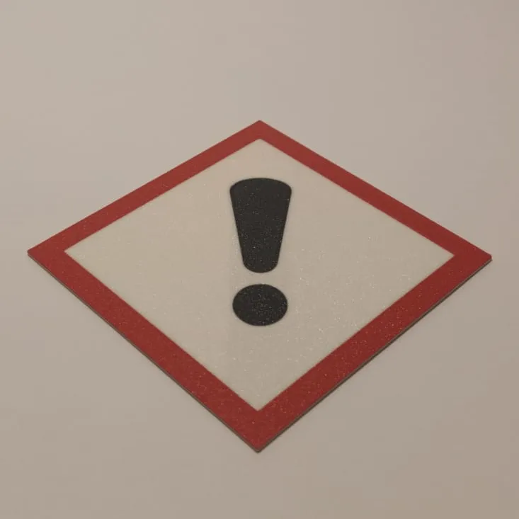GHS07 - Harmful (Hazard pictograms) by RiTiSoNo - MakerWorld
