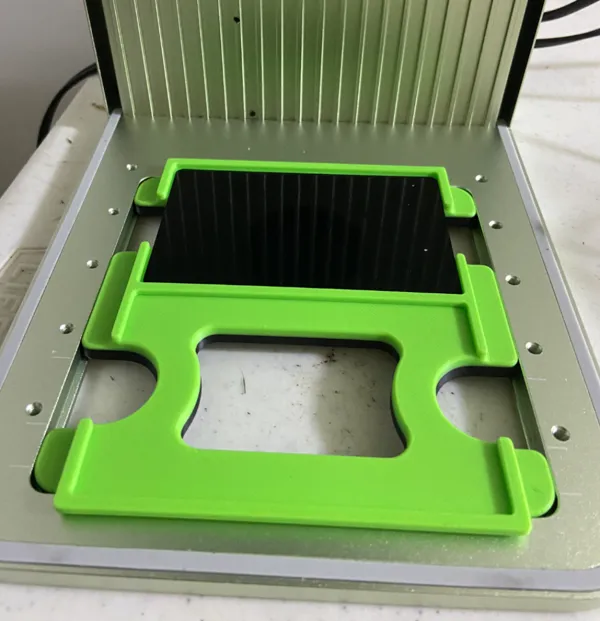 Gabarit xTool F1 pour gravure de cartes de visite