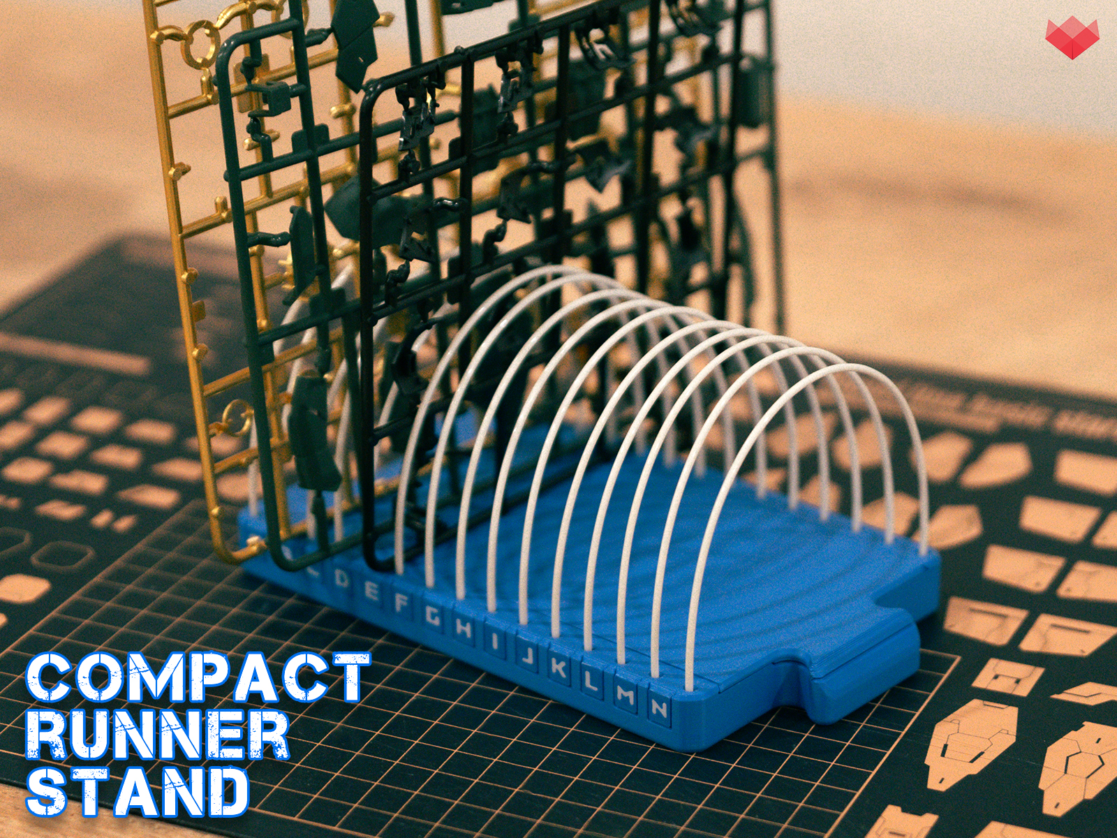Compact Runner Stand - Filament Dividers