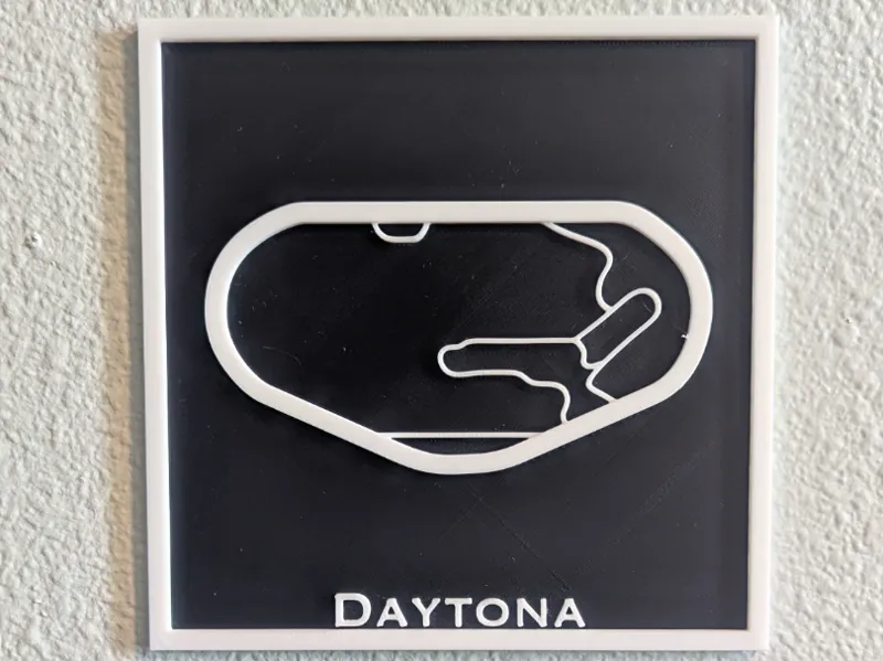 Daytona Speedway Track Display NASCAR