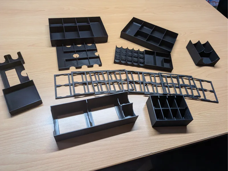 Caverna Boardgame Inlay Organizer
