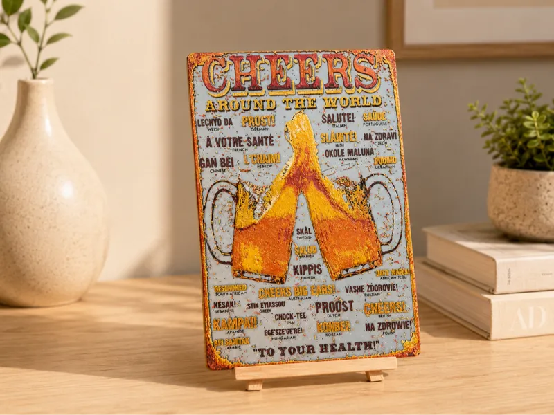 Hueforge - décoration murale pour l'apéro