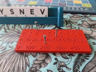 Scrabble game counter