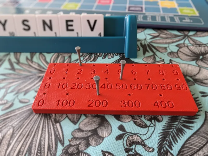 Scrabble game counter