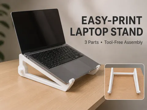 Soporte: EasyPrint Laptop Stand — referencia de MakerWorld