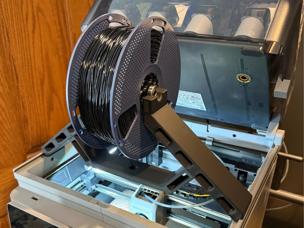 P2S TPU roller for flip style AMS riser - Free 3D Print Model - MakerWorld