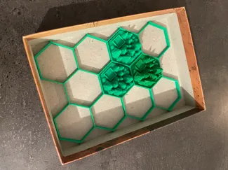HexTray - Terraforming Mars Tiles Organizer