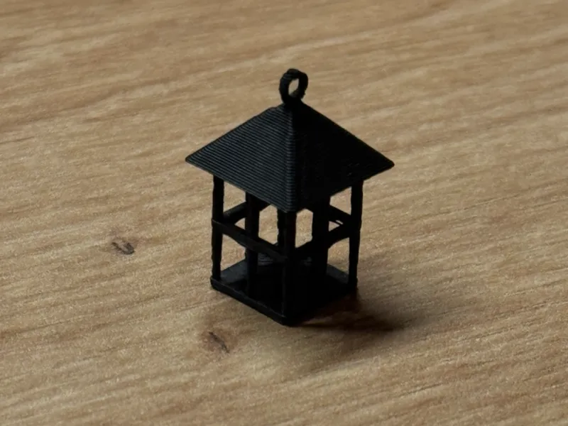 Mini Laterne für Krippenbau oder Modellbau