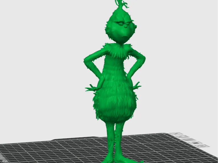 Grinch Modeling Grinch Model 5cm-20cm 2 Parts & 1 Part - Free 3D Print Model - MakerWorld