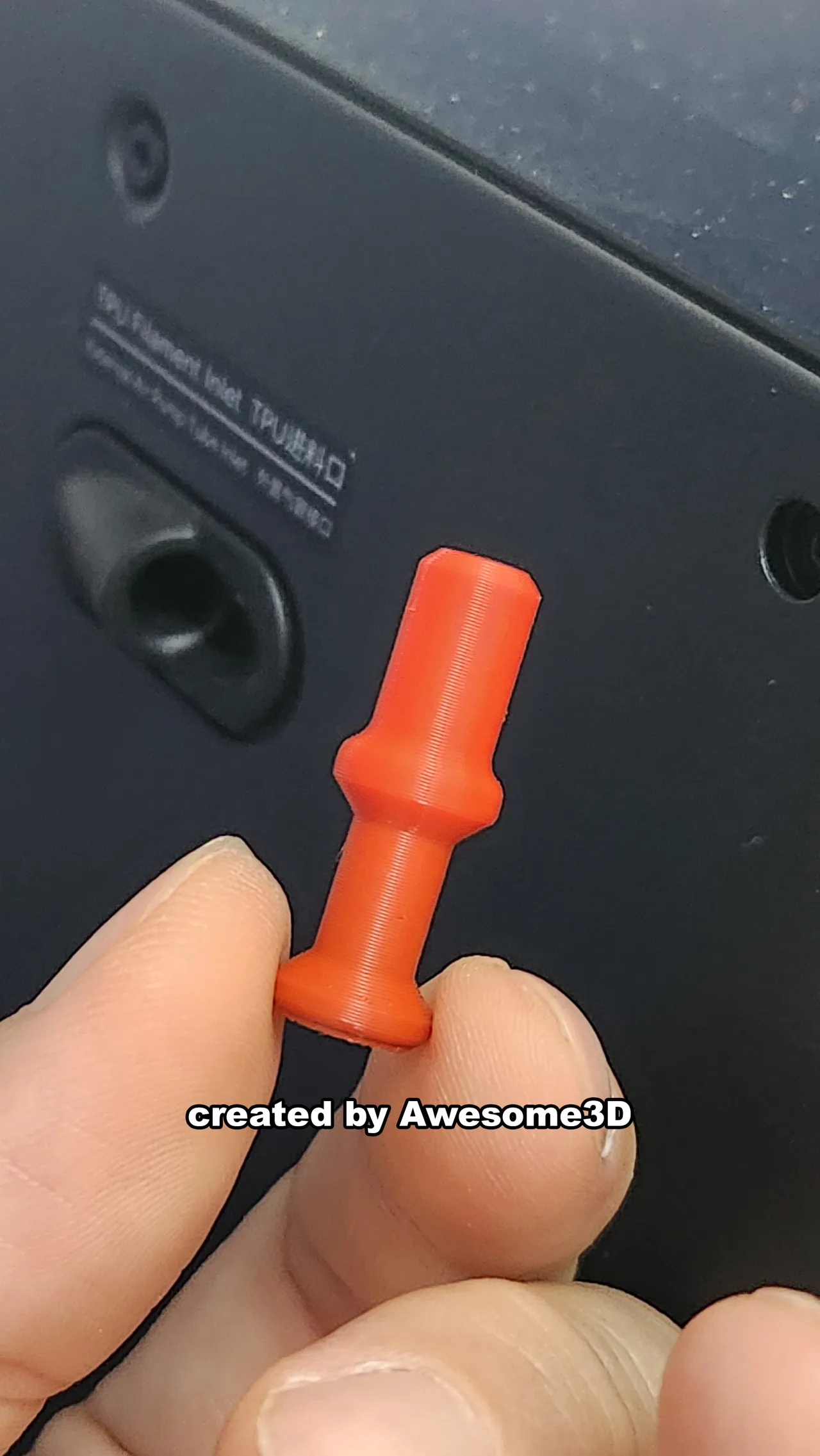 TPU Feed Inlet Plug view 3