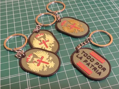 Spanish Army Keychain