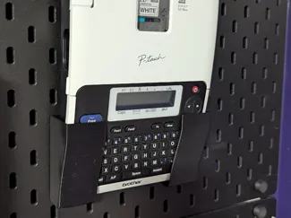 P-Touch PT-2040 Label Maker Skadis Holder