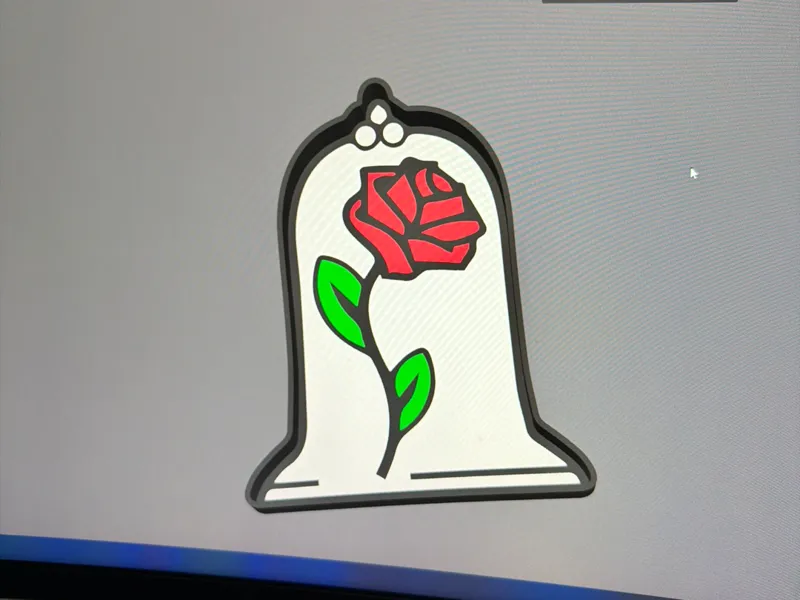 Beauty and the Beast Jewelry Dish