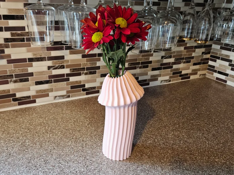 Mushroom Inspired Vase