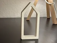 Deko Haus Rahmen