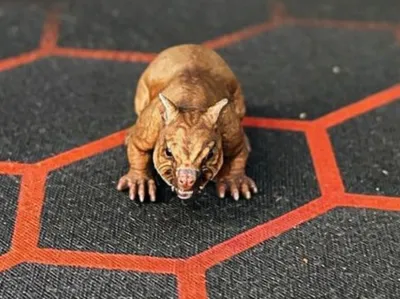 Molerat Wasteland Creature Fallout 2 inspired