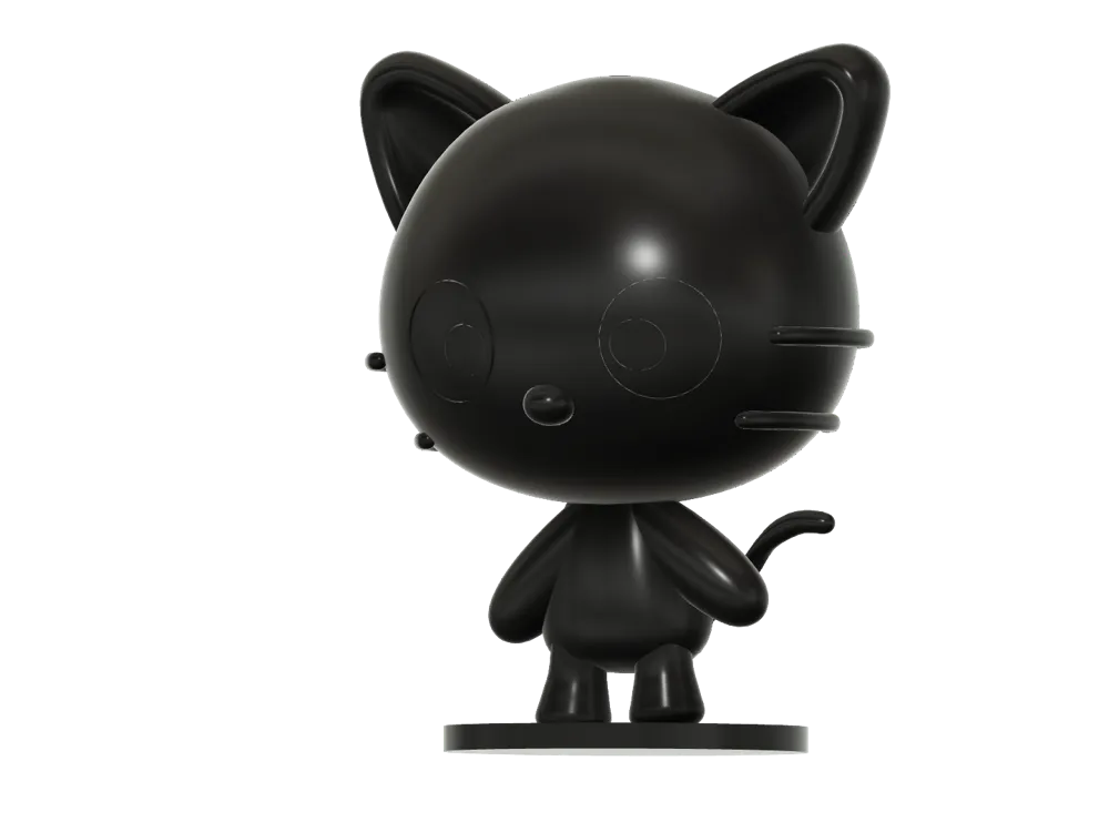 Chococat (チョコキャット, Chokokyatto) Hello Kitty by Jangyy MakerWorld