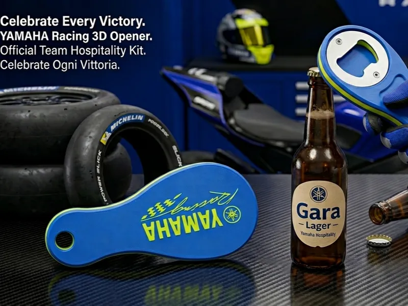 Cavatappi con logo Yamaha Racing