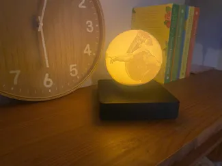 Levitating Lithophane Lamp