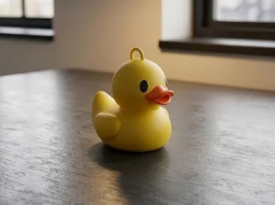 Mini Duck Keychain