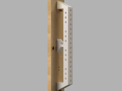 Modular Gym Wall Storage (3x3 1" Holes 2" Spacing)
