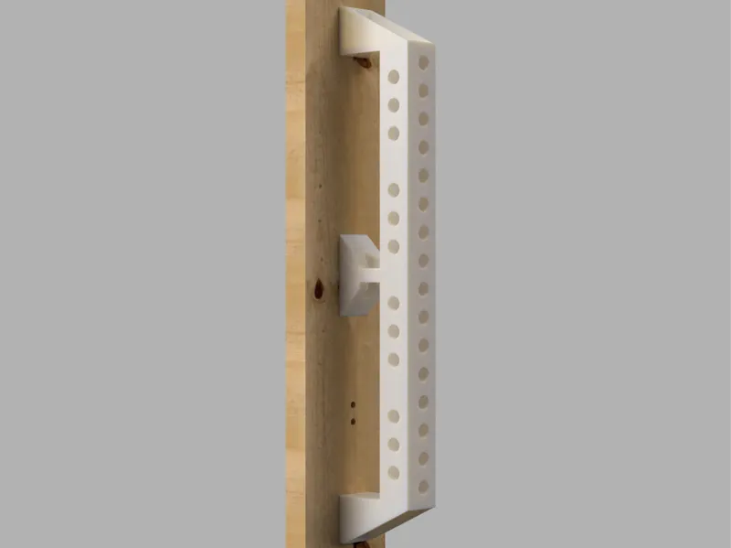 Modular Gym Wall Storage (3x3 1" Holes 2" Spacing)