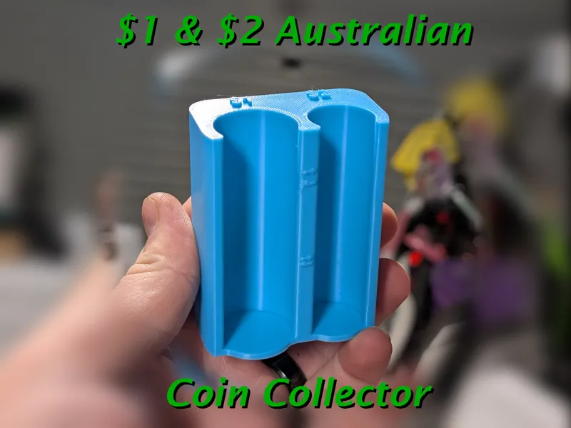 $1 & $2 Australian Coin Holder