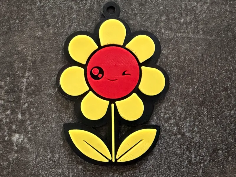 Keychain Flower 1