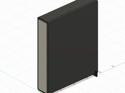 Sunrise Connect Box 3 Fiber Box CAD Model