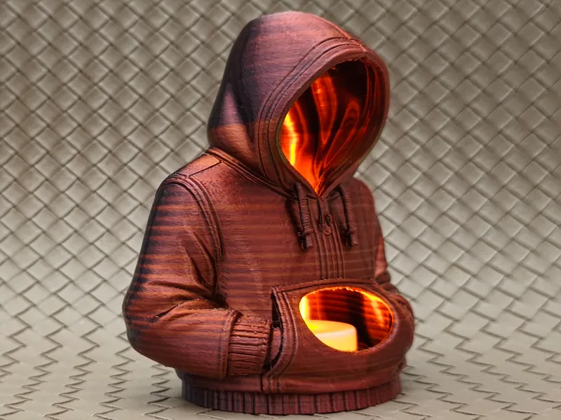 Hoodie - LED Tea light Cover