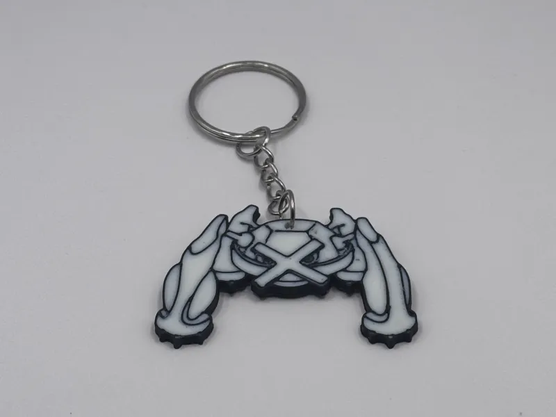 Metagross Keyring