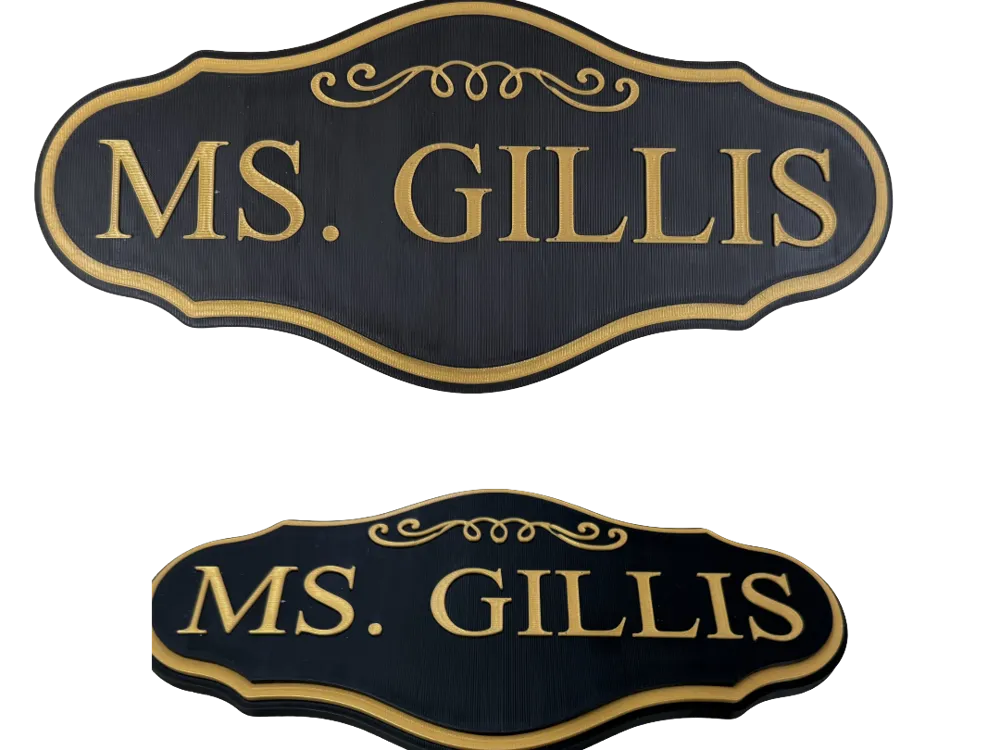 Sign Model Names Name Sign - Free 3D Print Model - MakerWorld