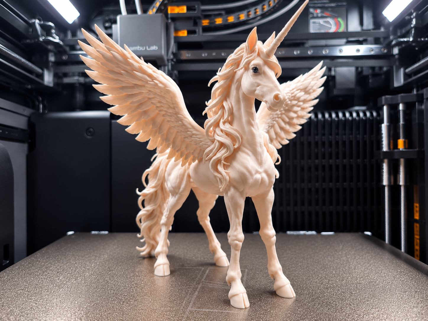 Pegasus Unicorn – Majestic Fantasy Sculpture - 1
