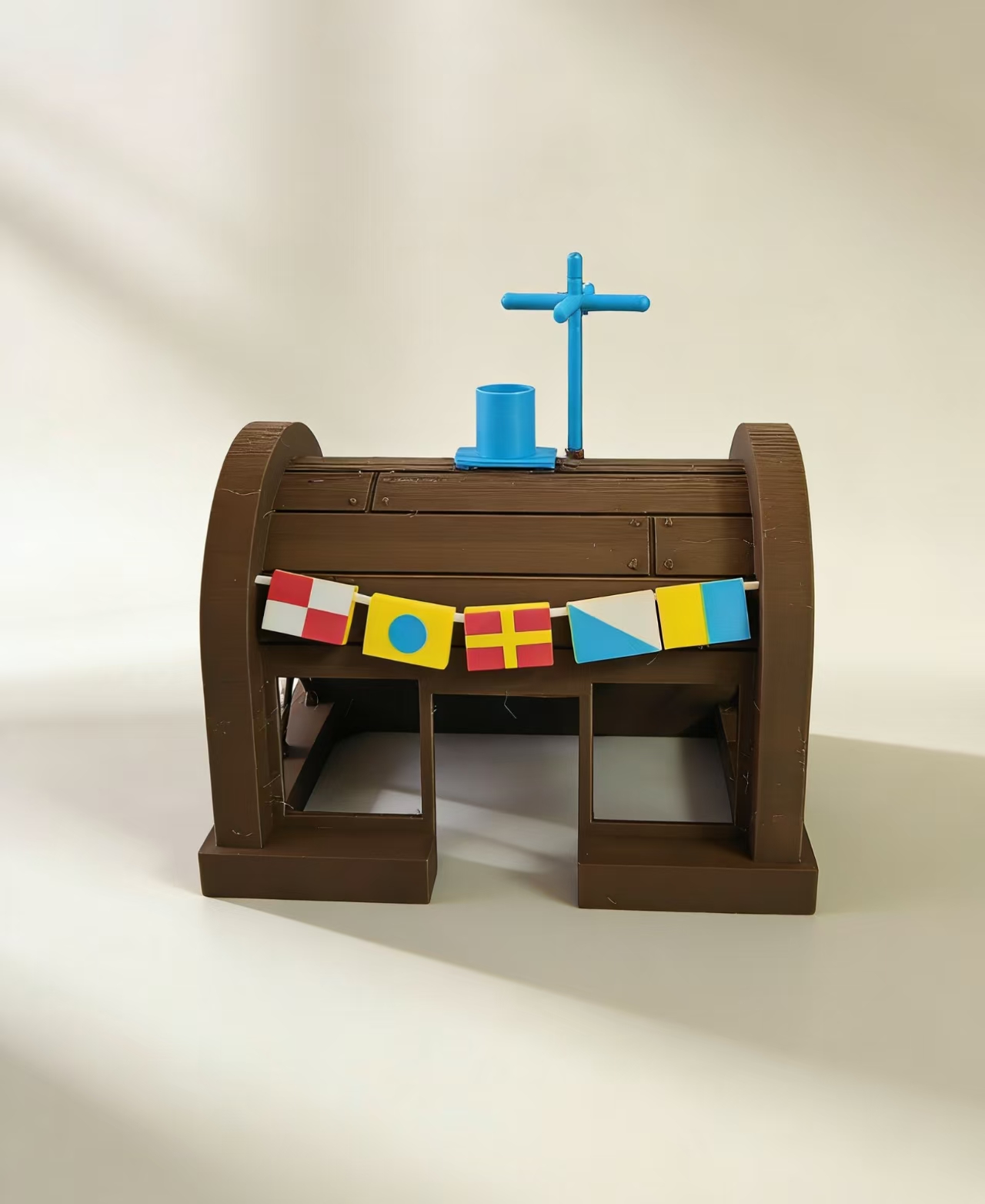 Miniatura 3 do modelo 3D （分件打印）《海绵宝宝》比奇堡居民房系列，小鱼躲避屋