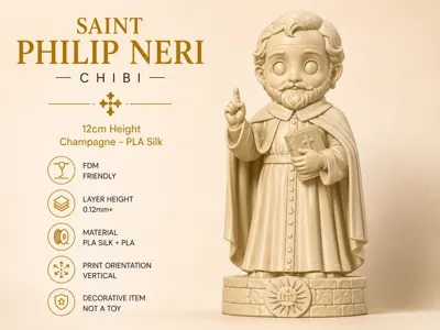 Saint Philip Neri Chibi-style