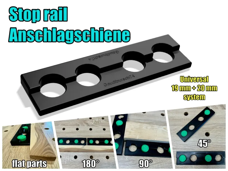 Stop rail / Anschlagschiene 