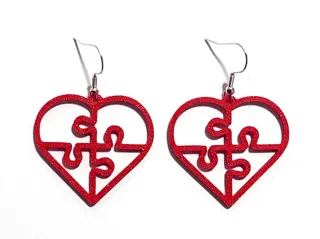 Puzzle of Love - Earrings