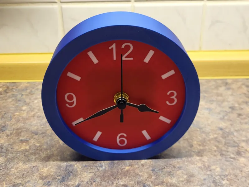desk clock for clock components kit 011, Tischuhr