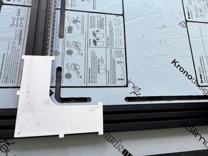 Corner Template R15 for Sink Cutouts (router, jig)