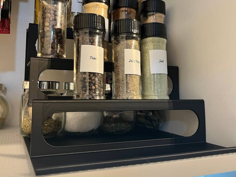 Kitchen Spice Rack – 4 Tier Cabinet Organizer 