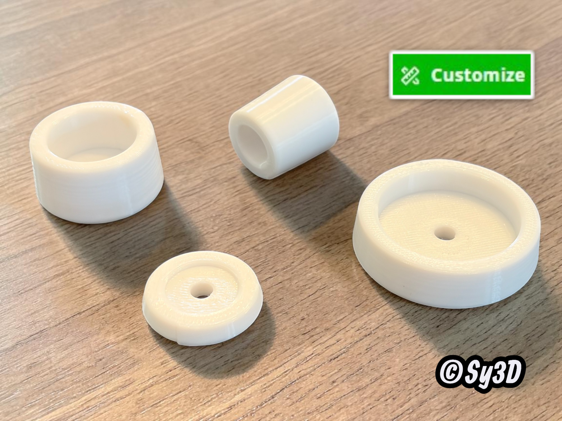 Round Bumper for Door Knob or Bumper Feet Custom