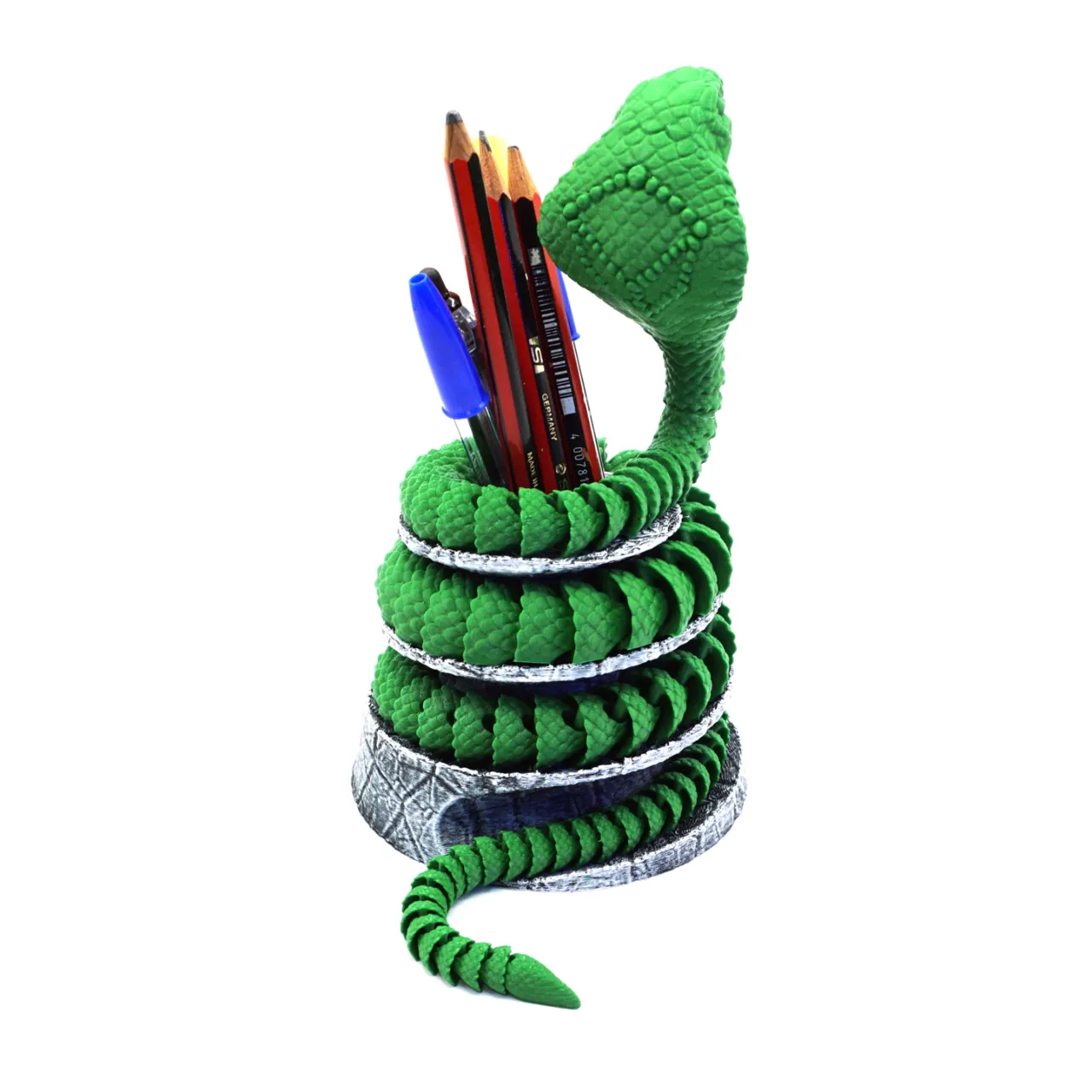 Articulated Cobra + Pencil Holder view 3
