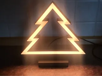 Christmastree WS2812b LEDs, WLED, Tannenbaum, ESP
