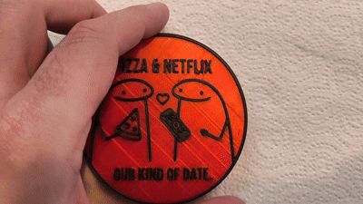 Flork Coasters- Valentine's Day