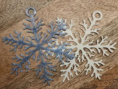 Snowflake ornament
